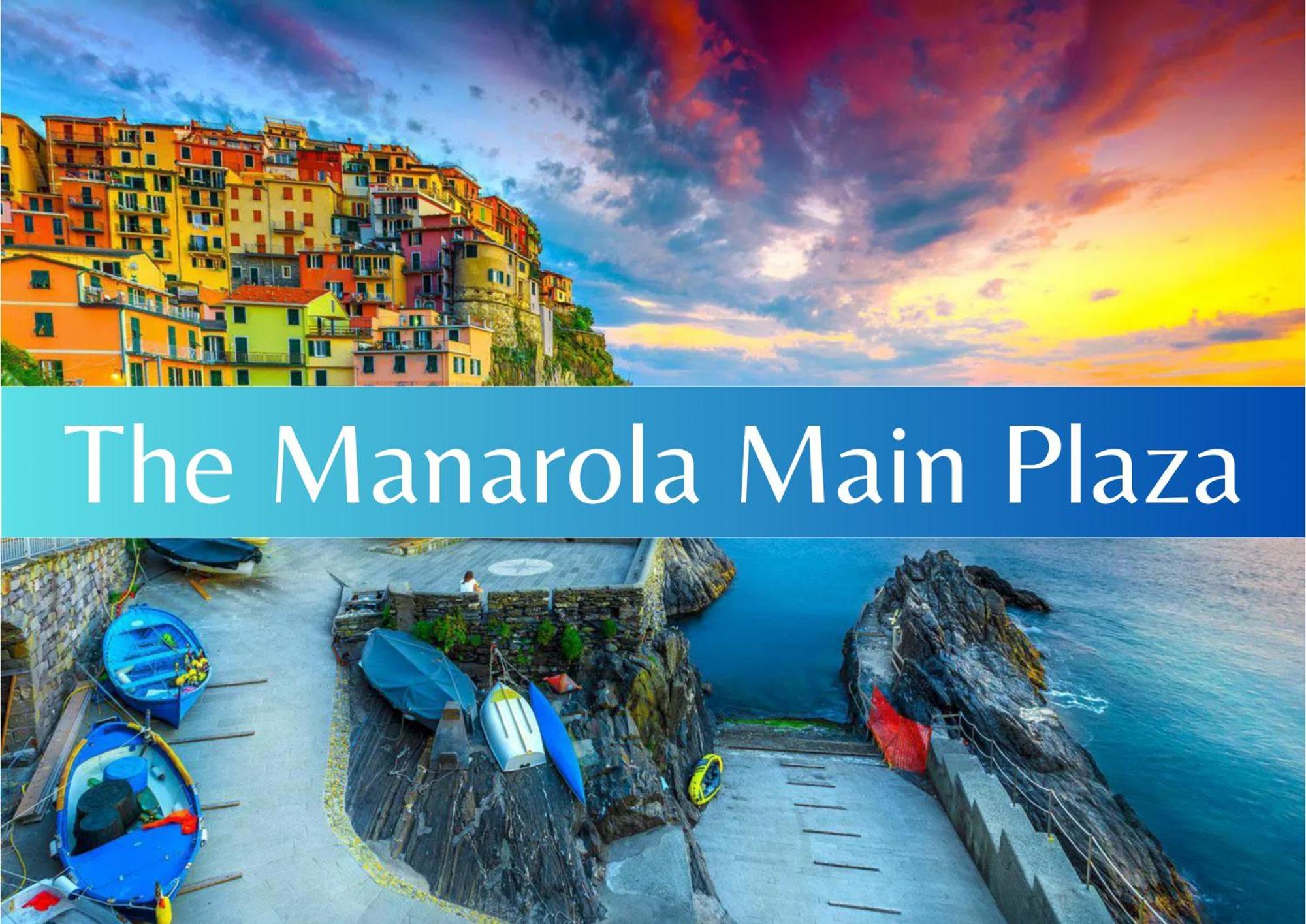 The Manarola Main Plaza Exterior foto